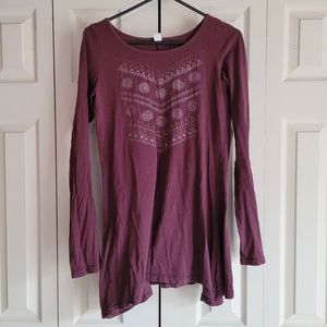 Mulberry Tunic Long Sleeve M Soul Flower